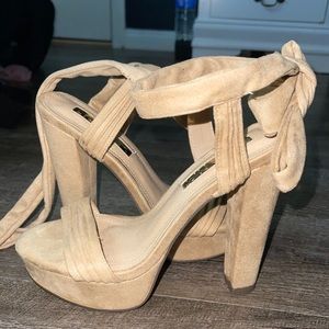 Tan heels